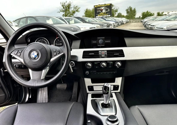 BMW Seria 5 cena 26900 przebieg: 229000, rok produkcji 2007 z Wyrzysk małe 742